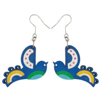 Aretes Aves Andinas - Vuelo de Color